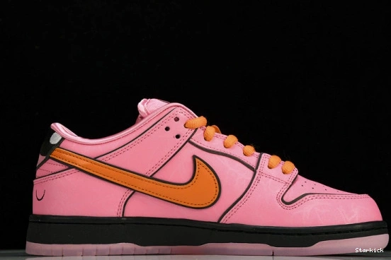 Powerpuff Girls  Nk x Dunk The Low FZ8319-600 SB 1110